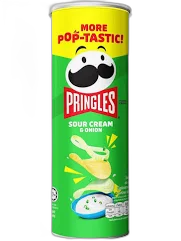 Chips Pringles Oignon Sour Cream livré à Nice par Night Express