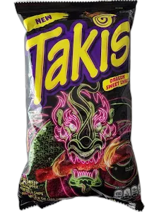 Chips Takis Dragon Sweet Chili livré à Nice par Night Express