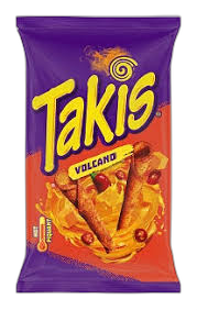 Chips Takis Vulcano livré à Nice par Night Express