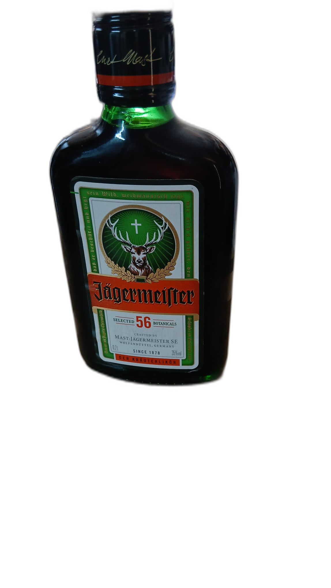 Flash Jagermeister 4cl livré à Nice par Night Express