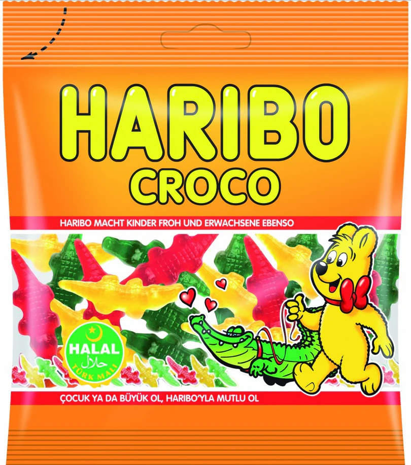 Haribo Croco livré à Nice par Night Express